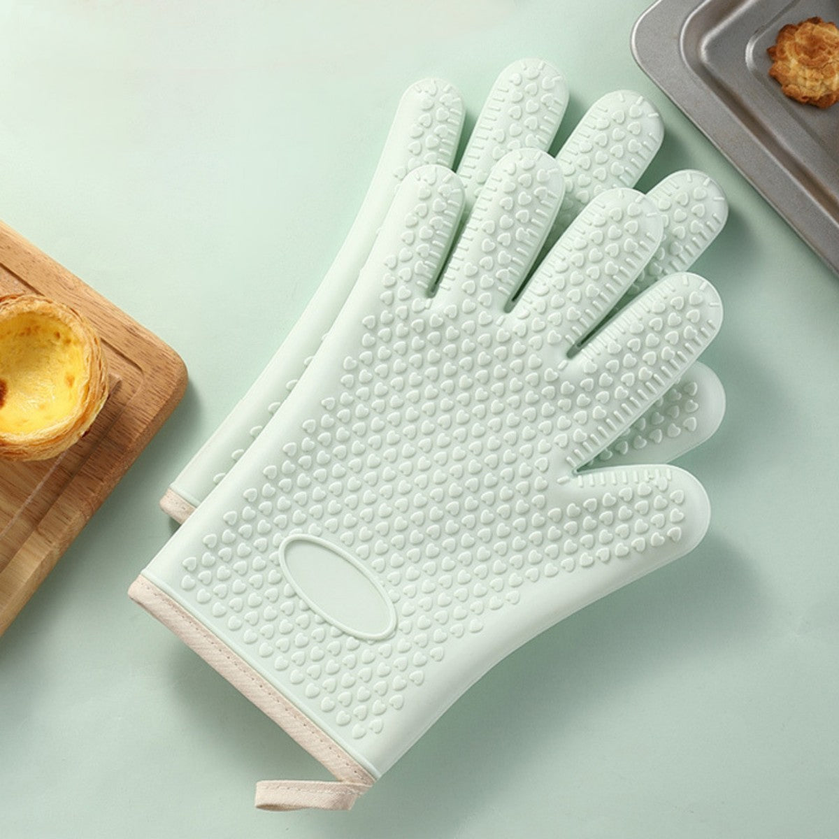 HUPSTL610Silicone Oven Mitts