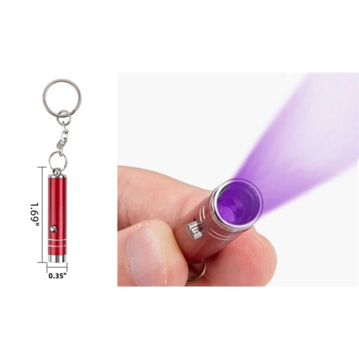 HUPSTL632Portable Mini Flashlight Keychain