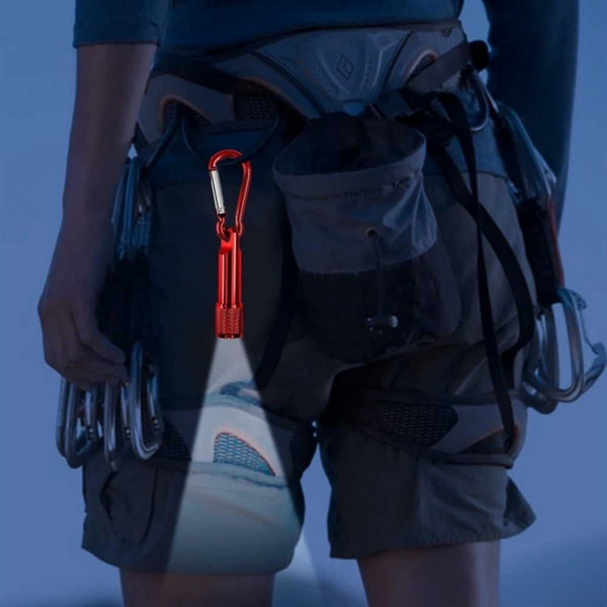 HUPSTL634Key Chain Outdoor Bright Mini Flashlight