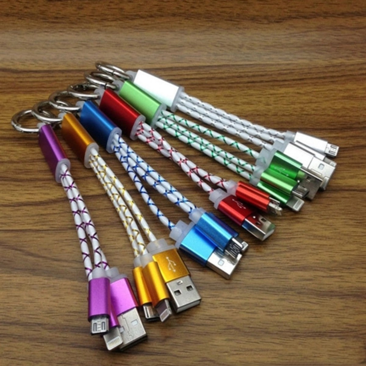 HUPSTL6362 in 1 Charging Cable Keychain