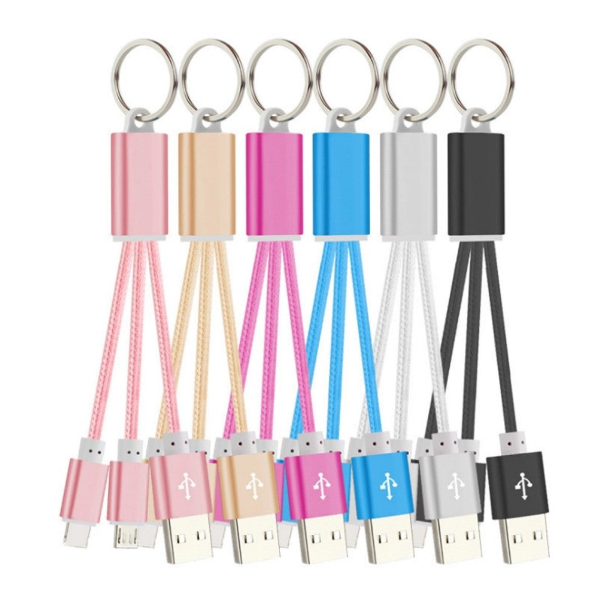 HUPSTL6362 in 1 Charging Cable Keychain