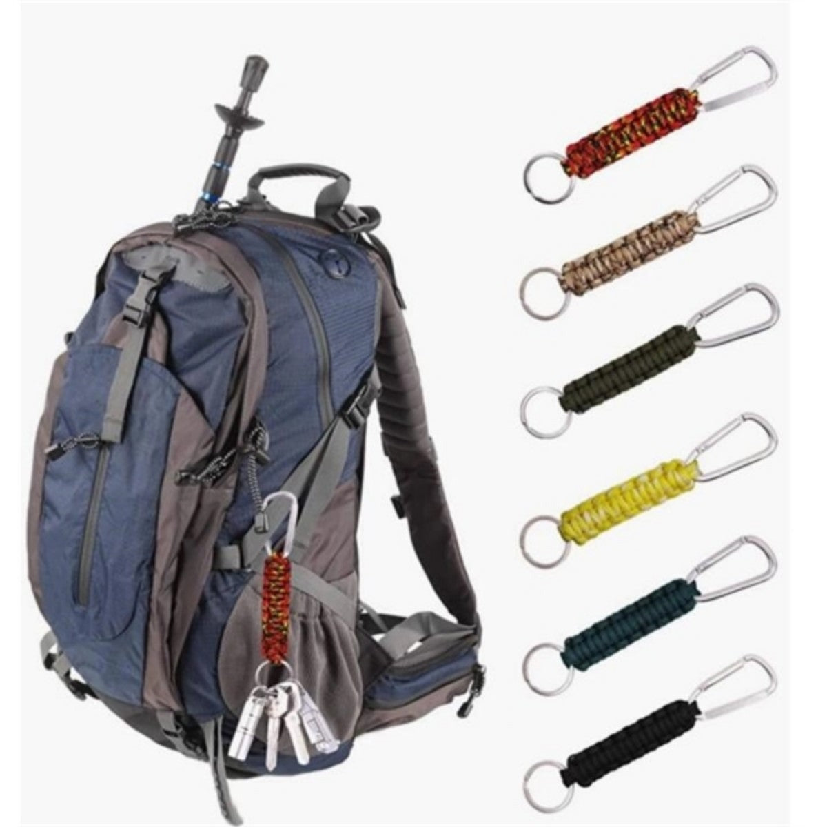 HUPSTL640Emergency Rope Keychain