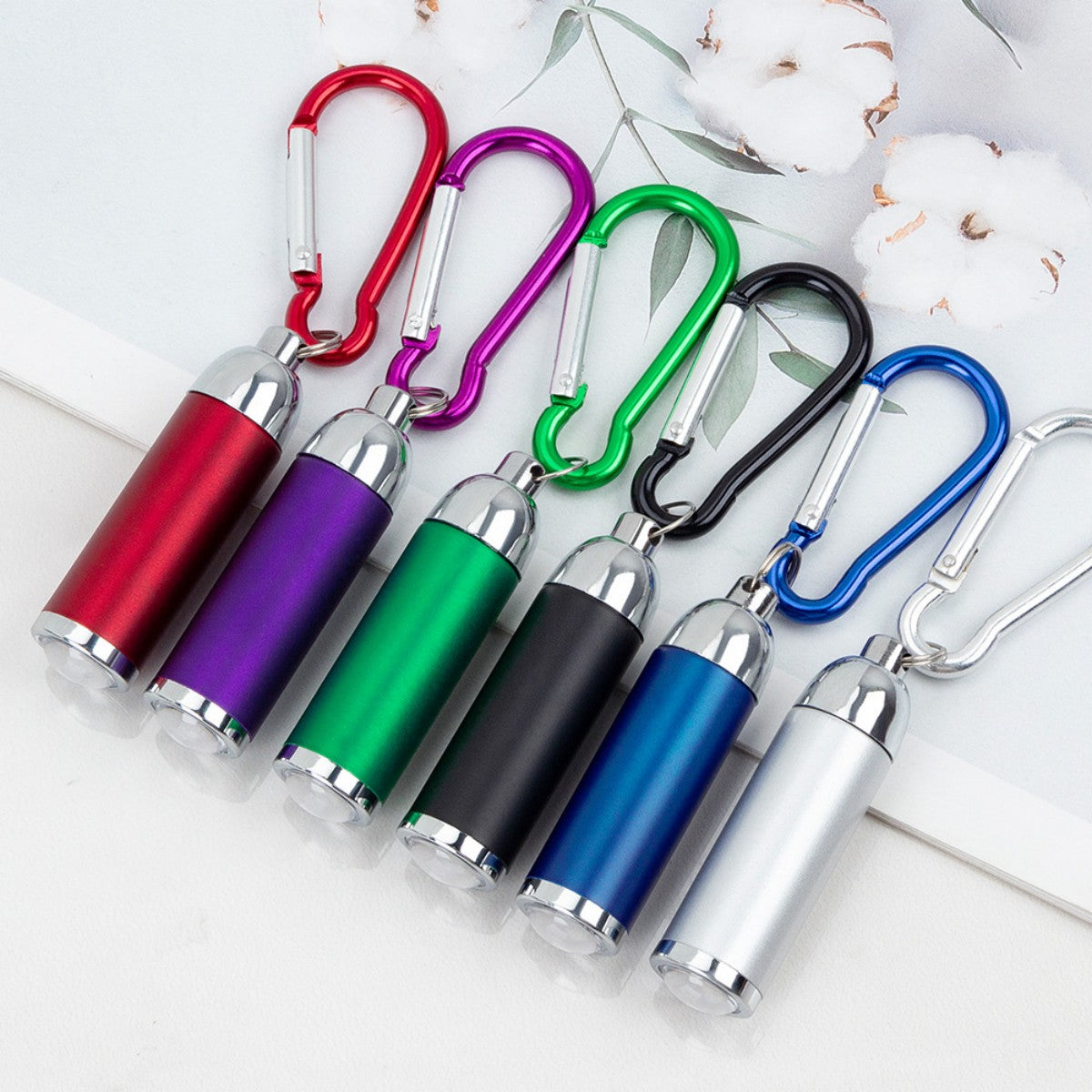 HUPSTL643Mini LED Flashlight with Carabiner