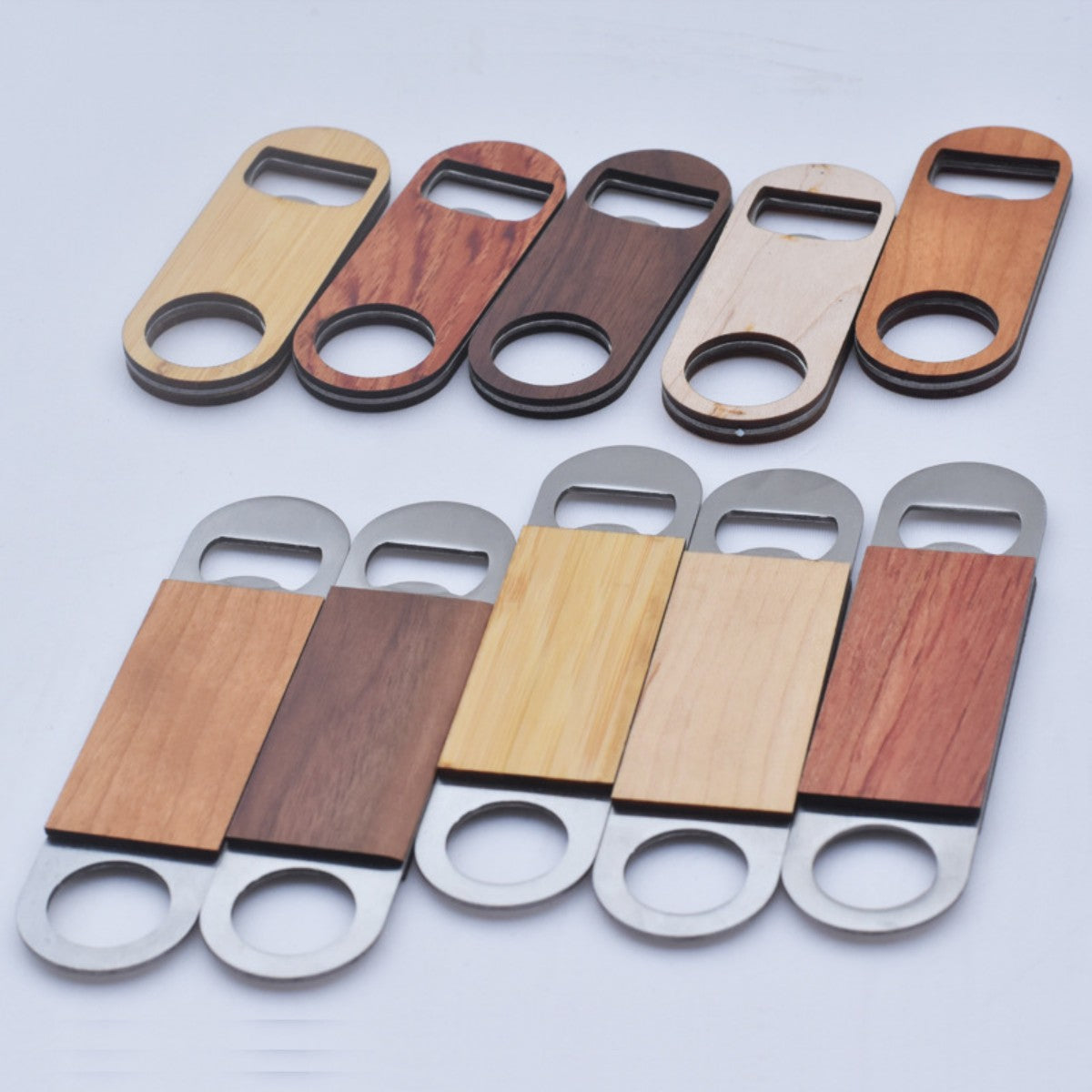 HUPSTL652Portable Wood Bottle Opener