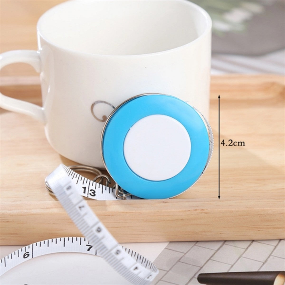 HUPSTL656Tape Measure Key Chain