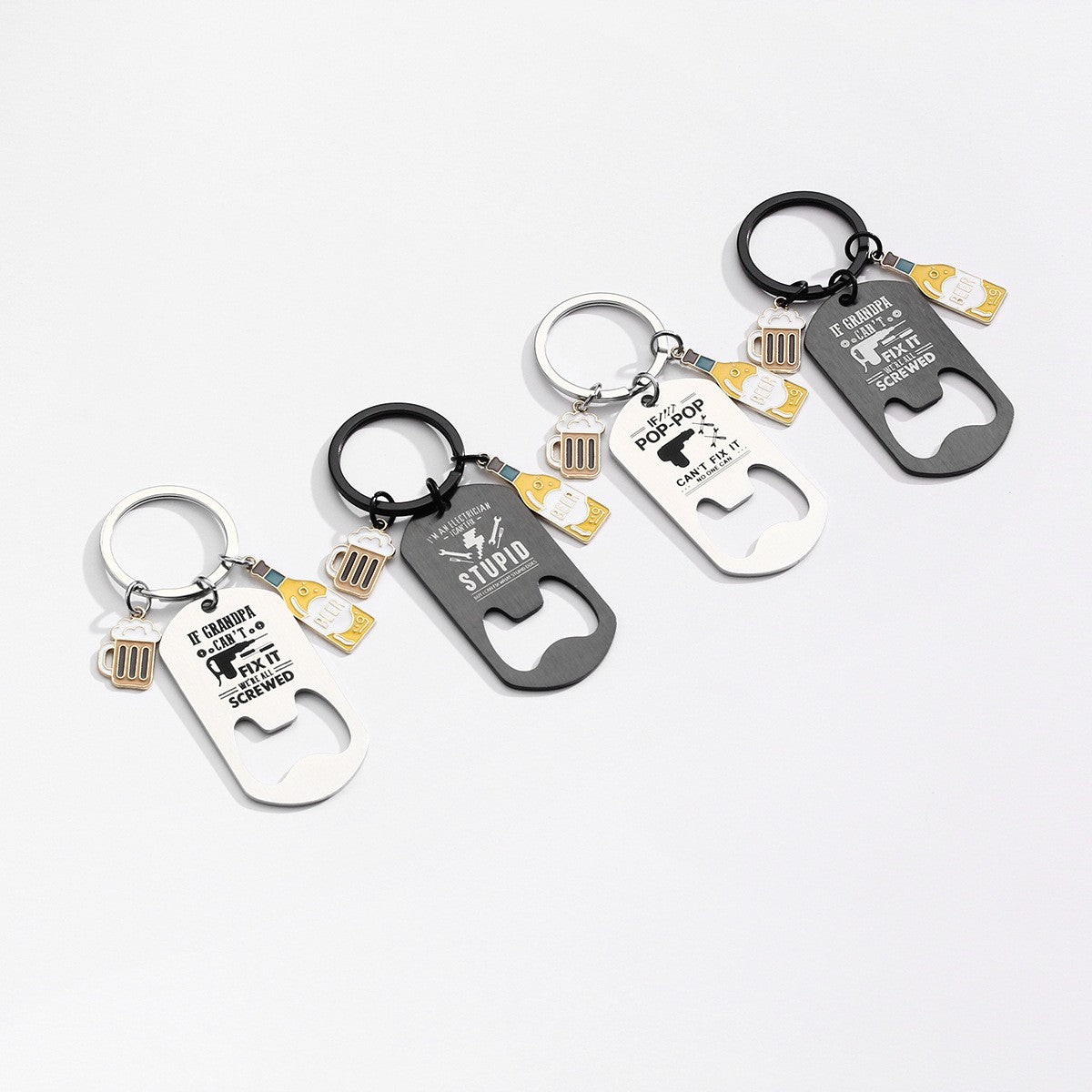 HUPSTL659Bottle Opener Gift Keychain