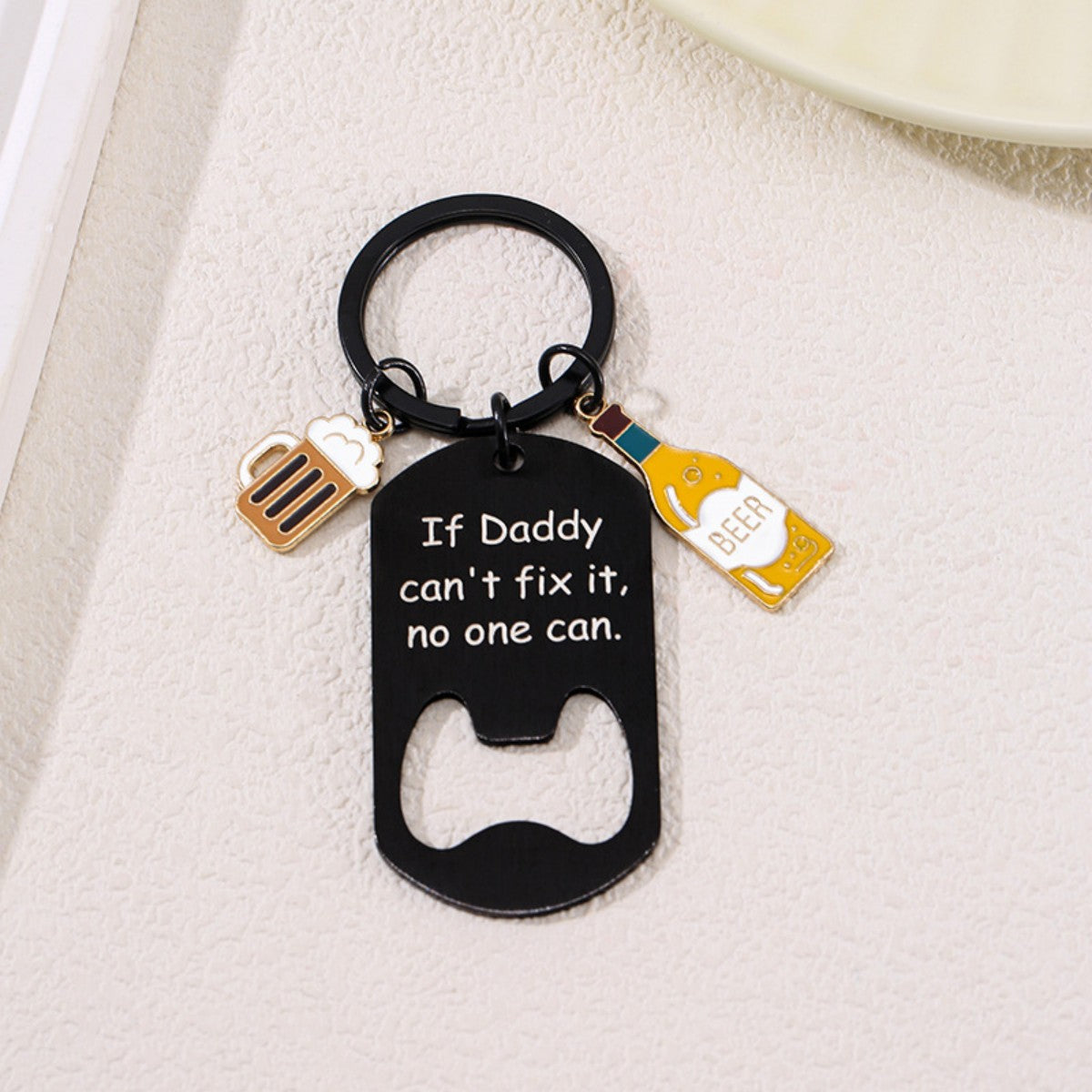 HUPSTL660Dad Keychain Key Rings