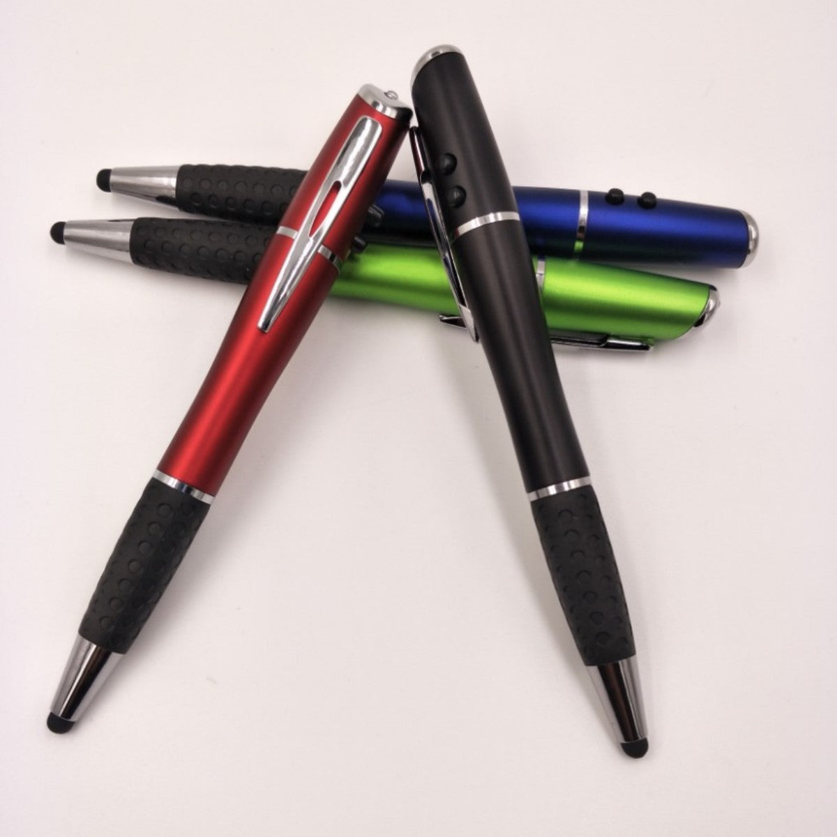 HUPSTL662Red Laser Stylus Pen With Flashlight