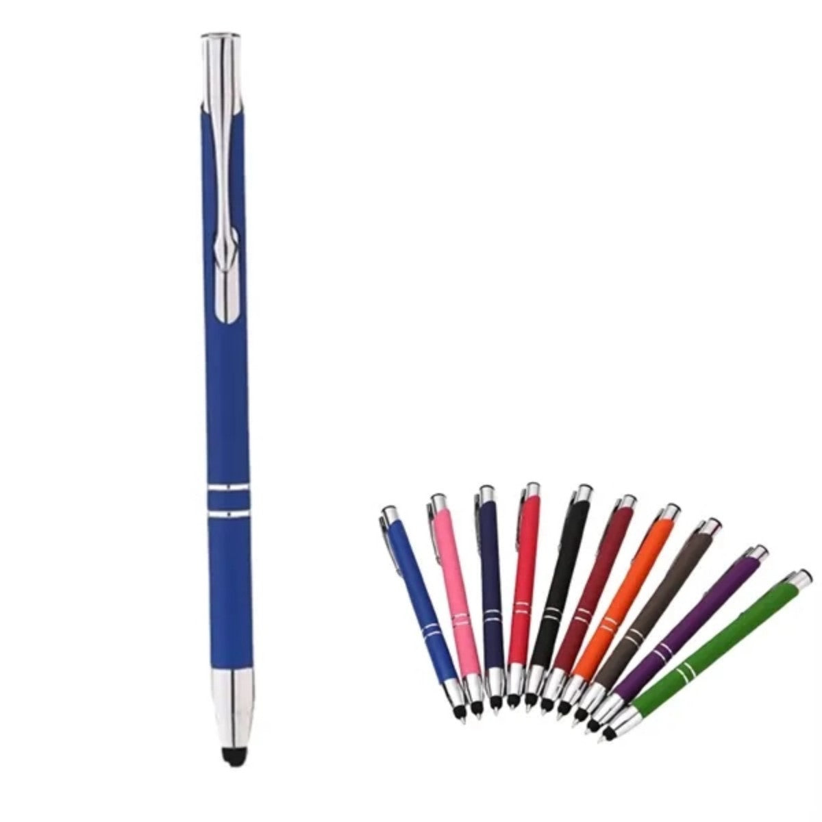 HUPSTL669Executive Metal Aluminum Barrel Stylus Pen