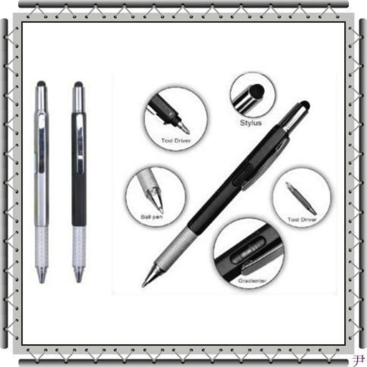HUPSTL6736 In 1 Multitool Tech Tool Pen