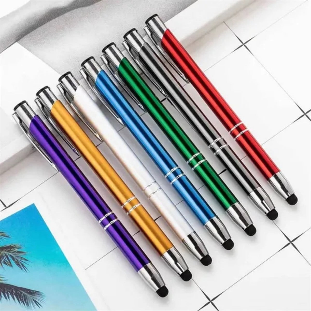 HUPSTL678Multicolor Mental Ballpoint Pen