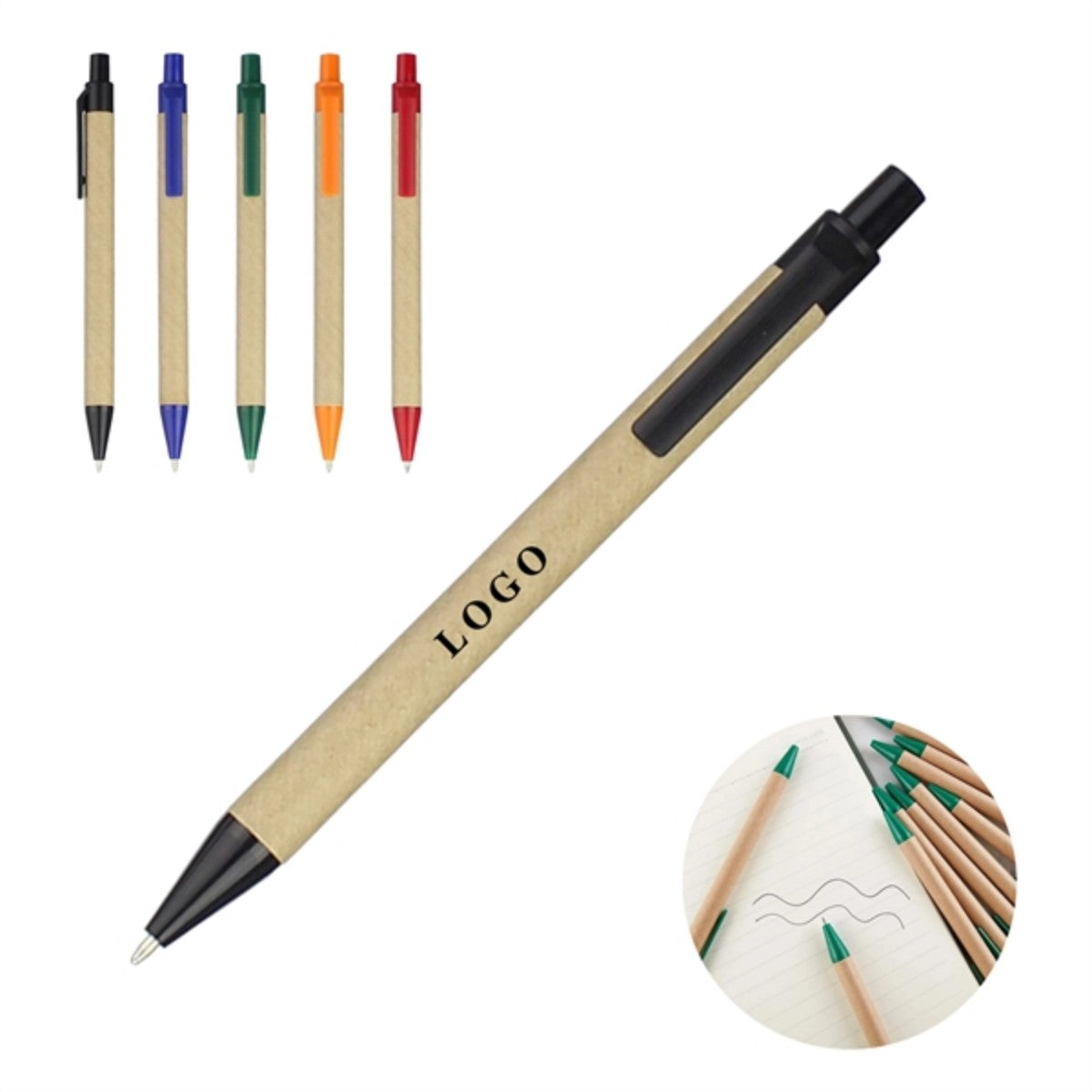 HUPSTL679Eco Friendly Paper Pen