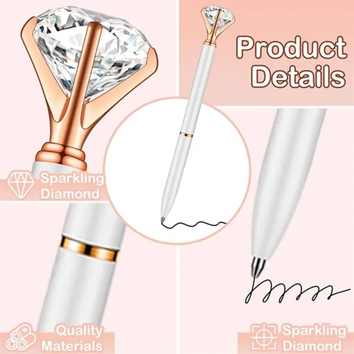 HUPSTL680Diamond Ballpoint Pens