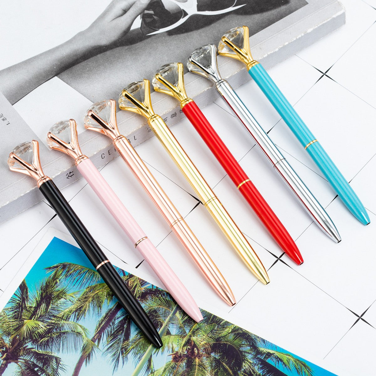 HUPSTL680Diamond Ballpoint Pens