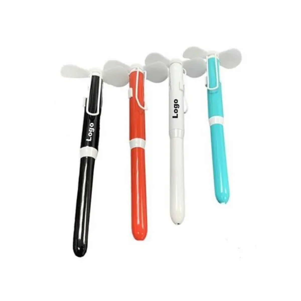 HUPSTL682Handheld Mini Fan With Ballpoint Pen