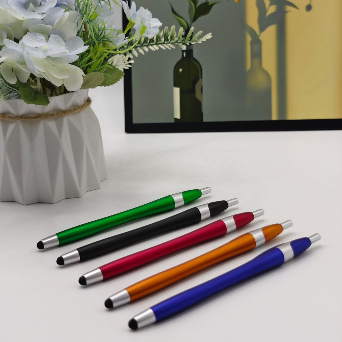HUPSTL6932 In 1 Capacitive Stylus & Ballpoint Click Pen
