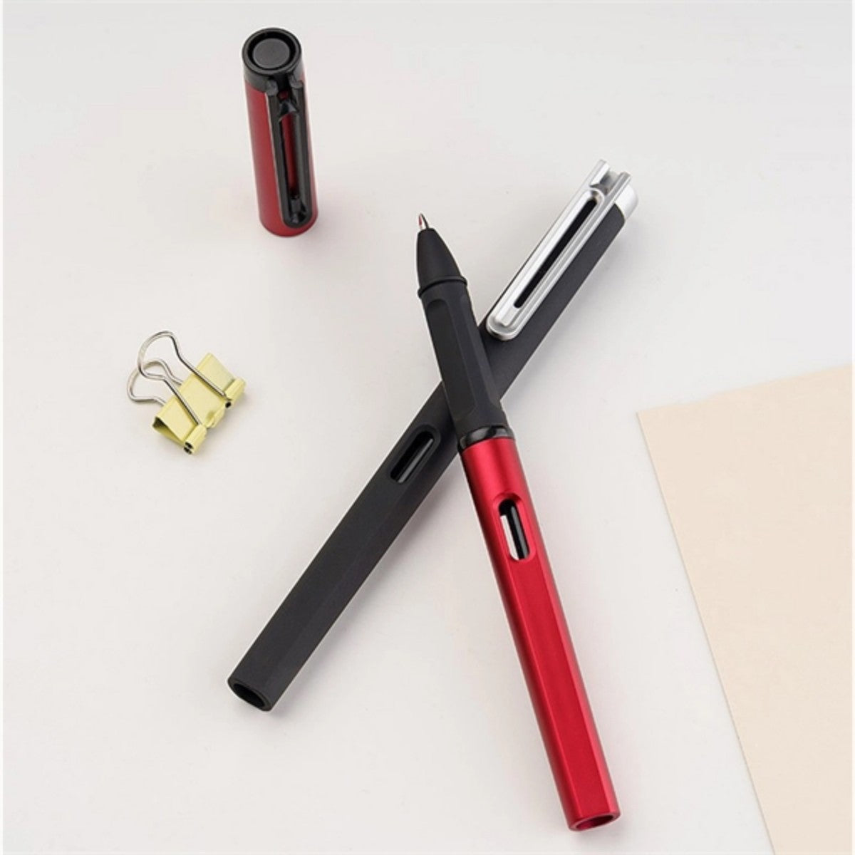 HUPSTL696High Quality Custom Colorful Plastic Gel Pen