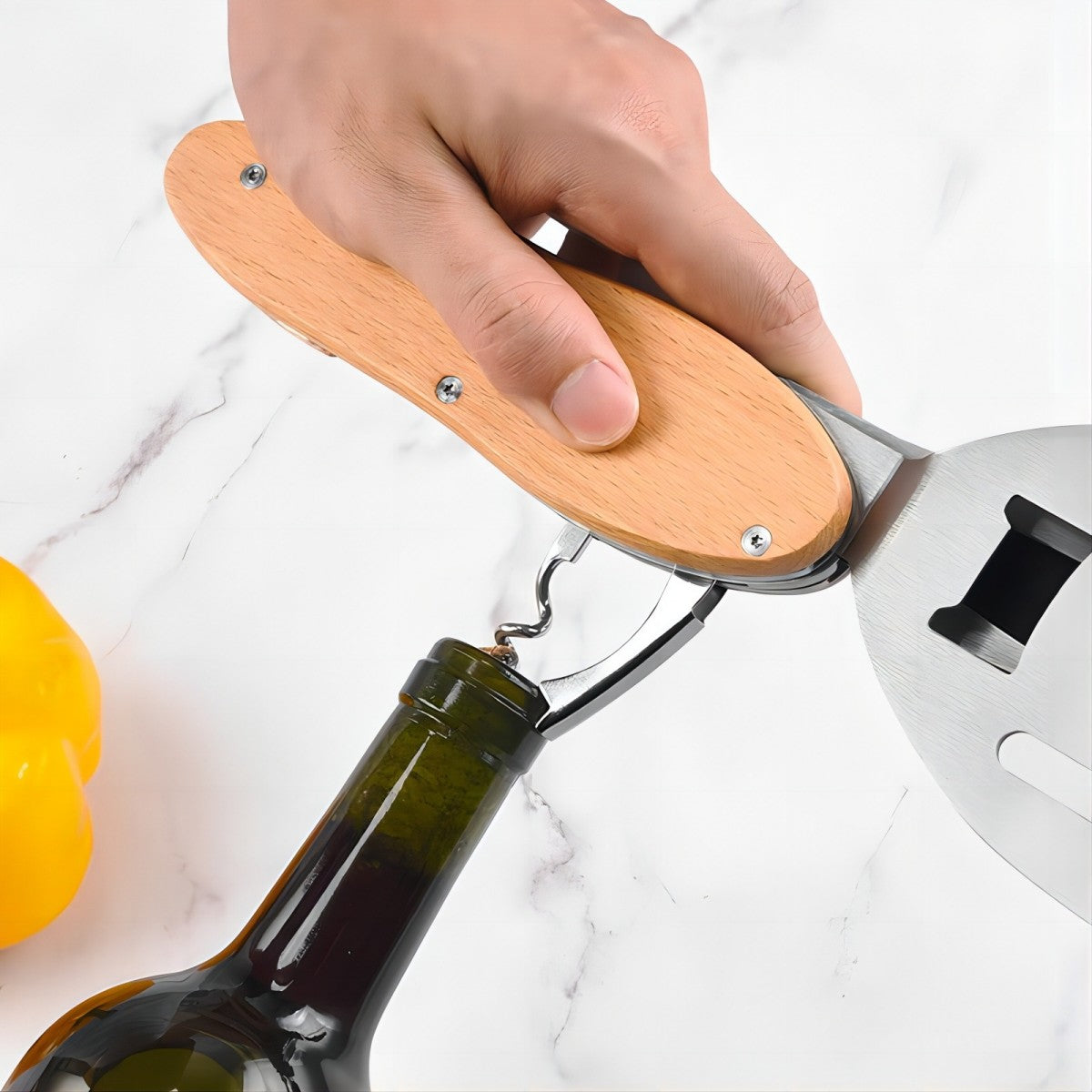 HUPSTL713 5 in 1 Multipurpose Barbecue Tool Set