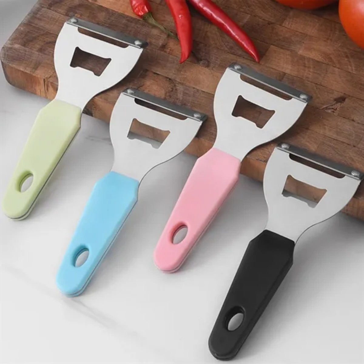 HUPSTL721 Peeler with Bottle Opener