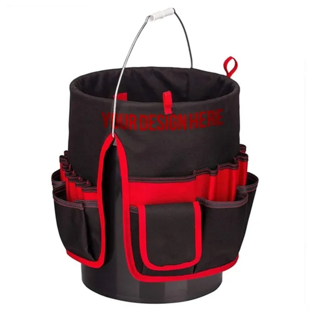 HUPSTL722 Garden Bucket Caddy Tool Organizer Bag