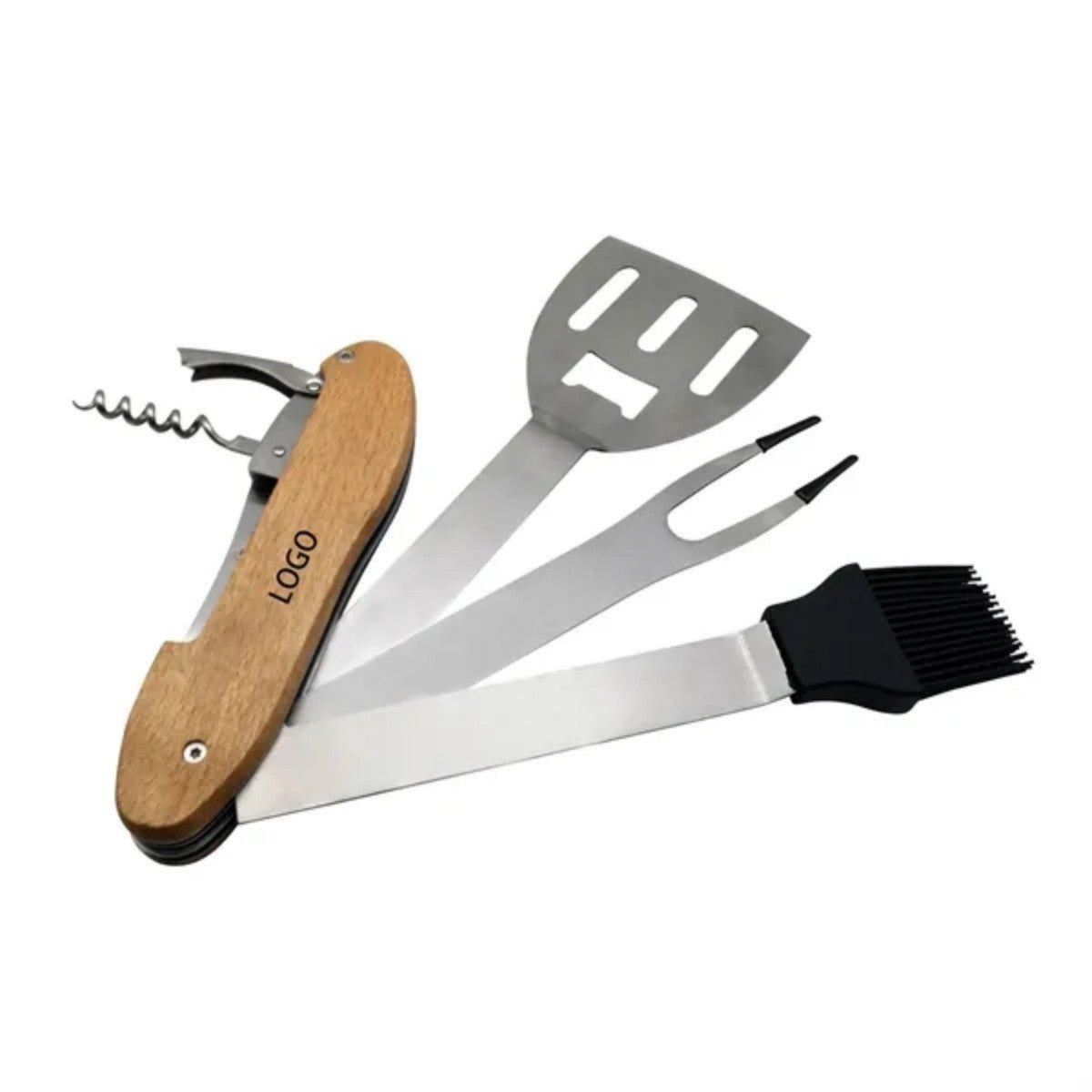 HUPSTL731 5 In 1 Foldable Outdoor Barbecue Tool
