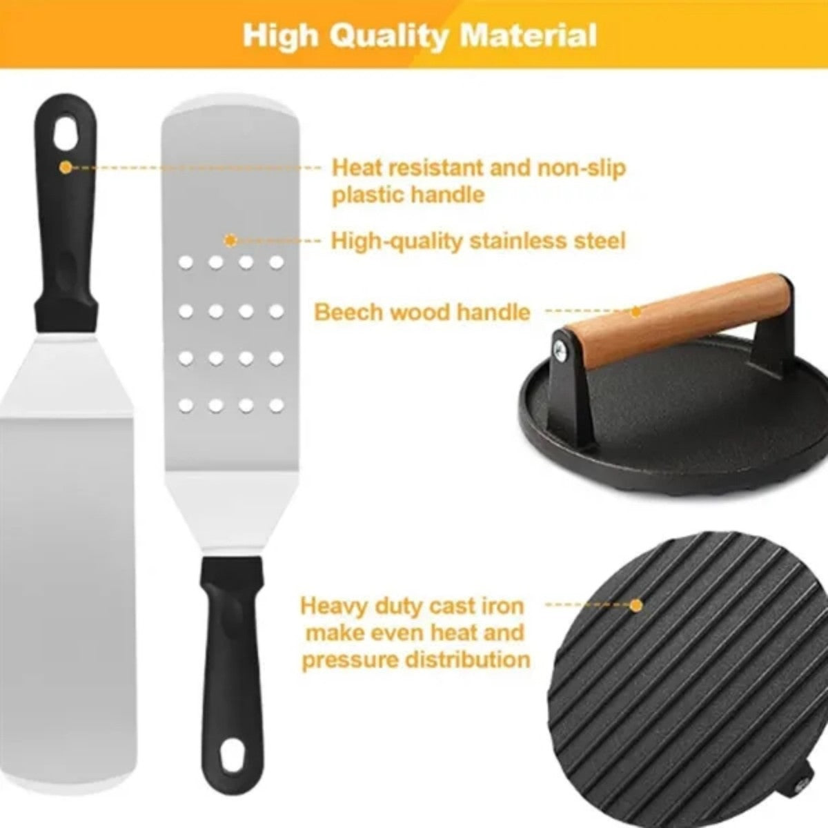 HUPSTL742 Griddle Accessories Kit
