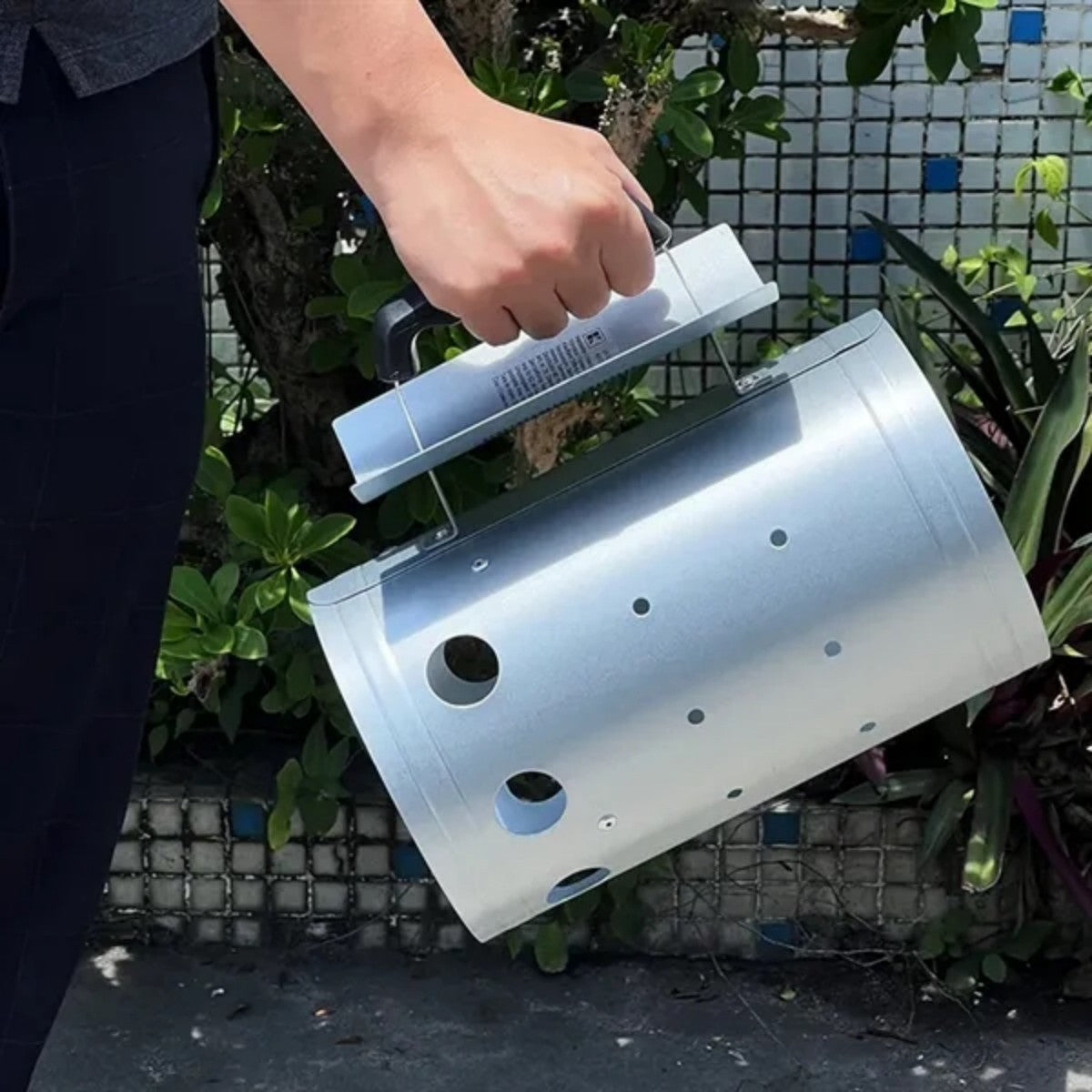 HUPSTL743 Charcoal Chimney Starter,Suitable For Barbecue Grills