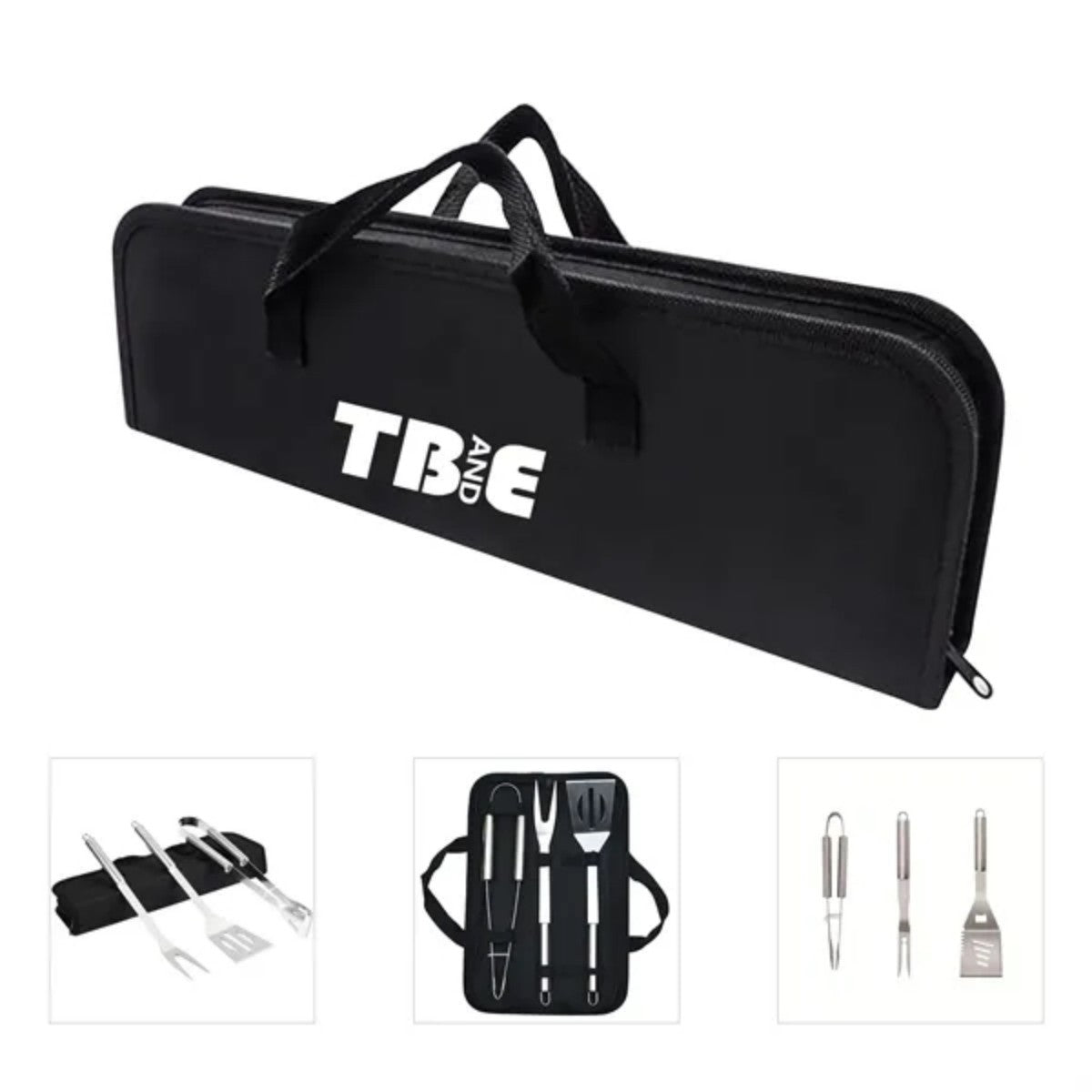 HUPSTL746 3 Piece Bbq Set