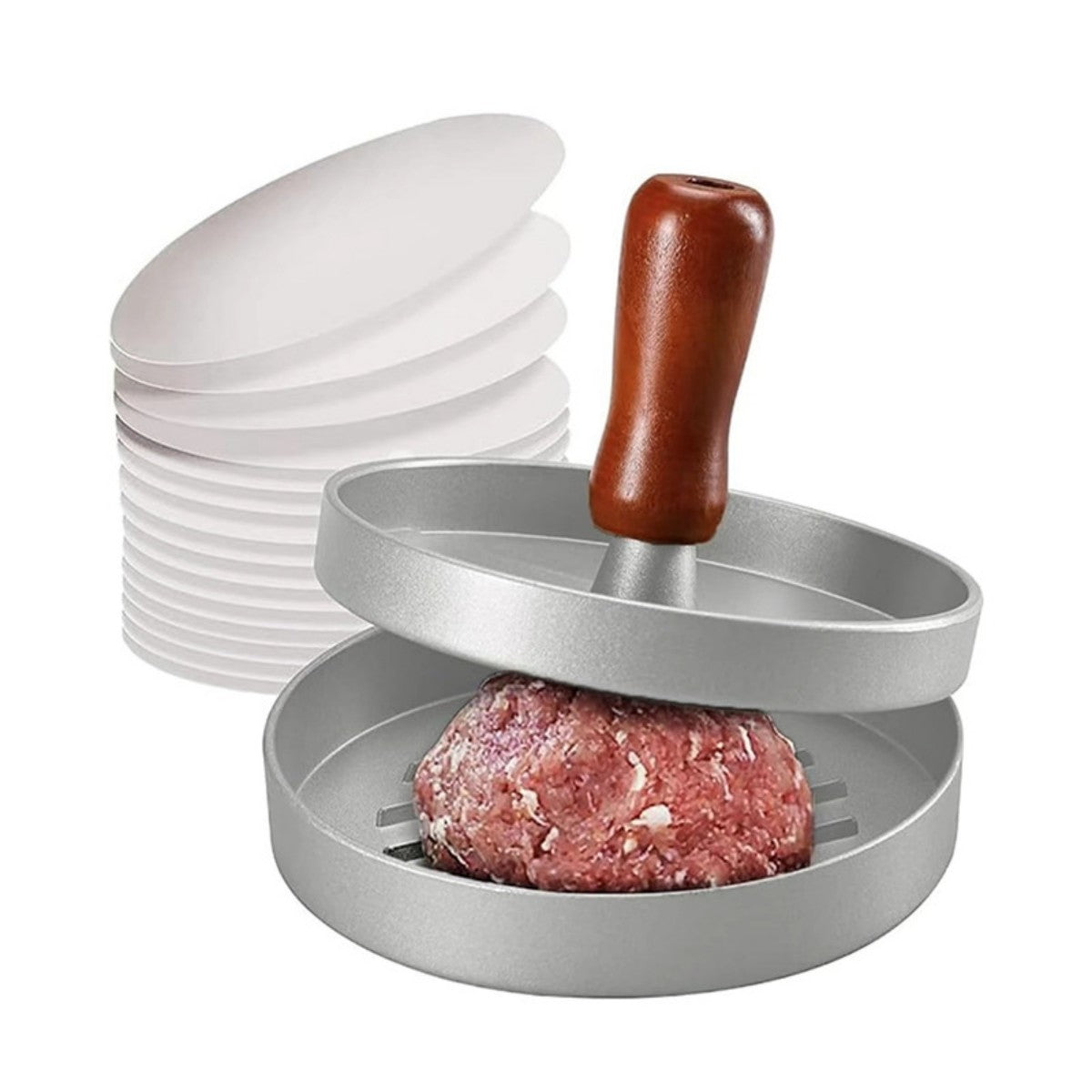 HUPSTL750 Kitchen Portable Meatloaf Burger Press