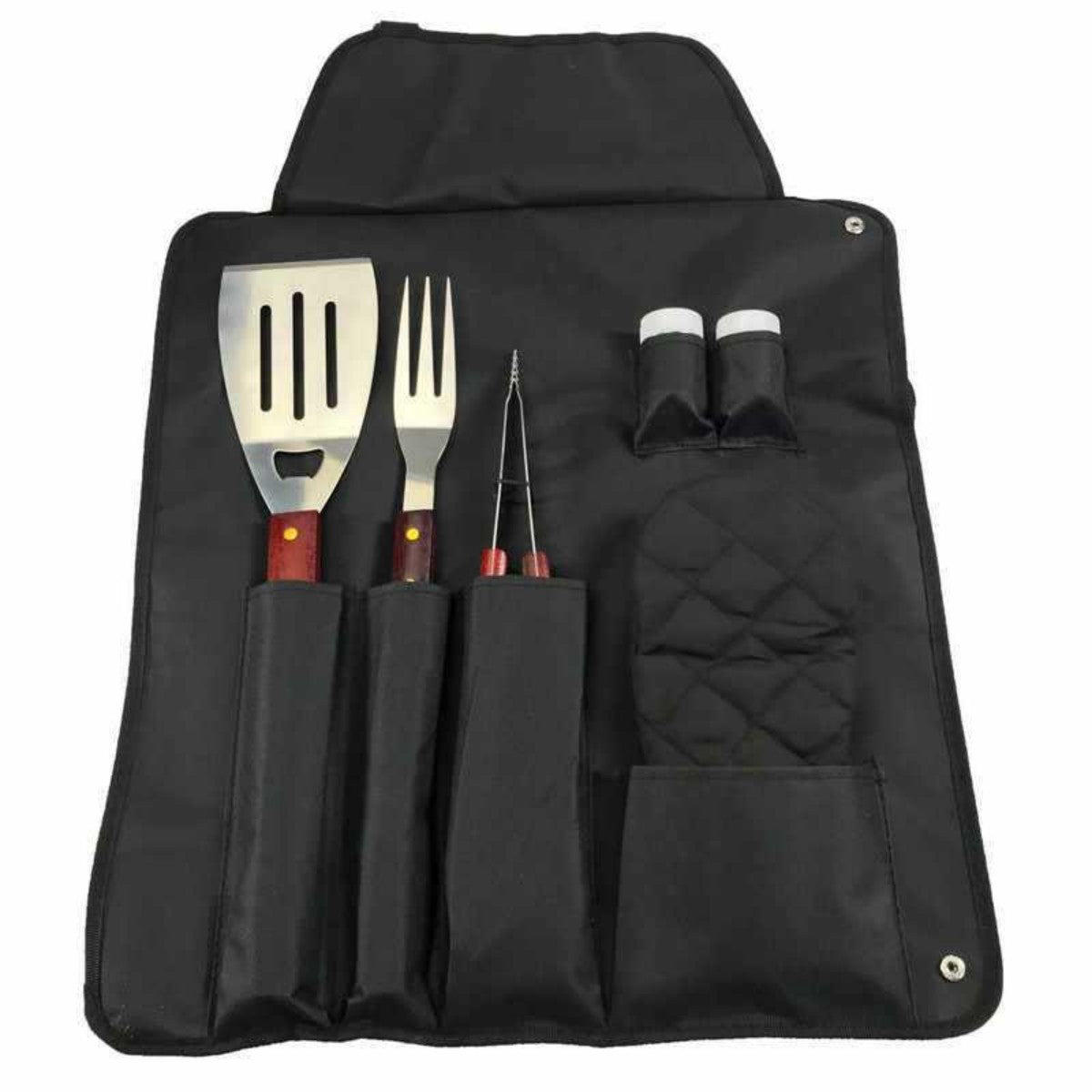 HUPSTL751 7 Pieces BBQ Tool with Apron