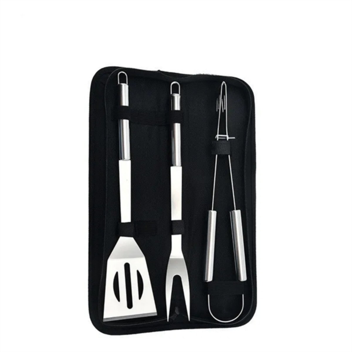HUPSTL760 Customized Outdoor Spatula Fork Tongs 3-piece Grilling Gifts