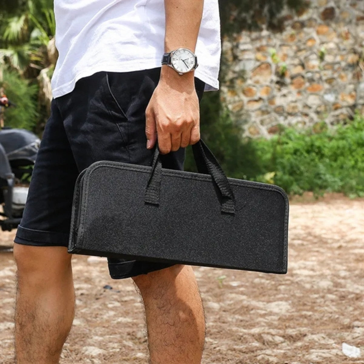 HUPSTL760 Customized Outdoor Spatula Fork Tongs 3-piece Grilling Gifts