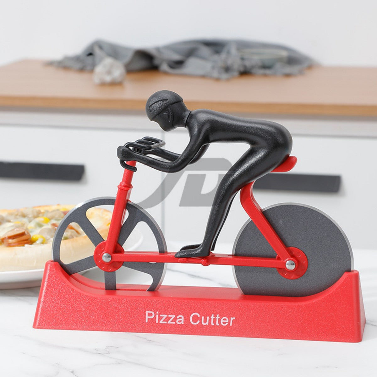 HUPSTL761 Bicycle Pizza Cutter