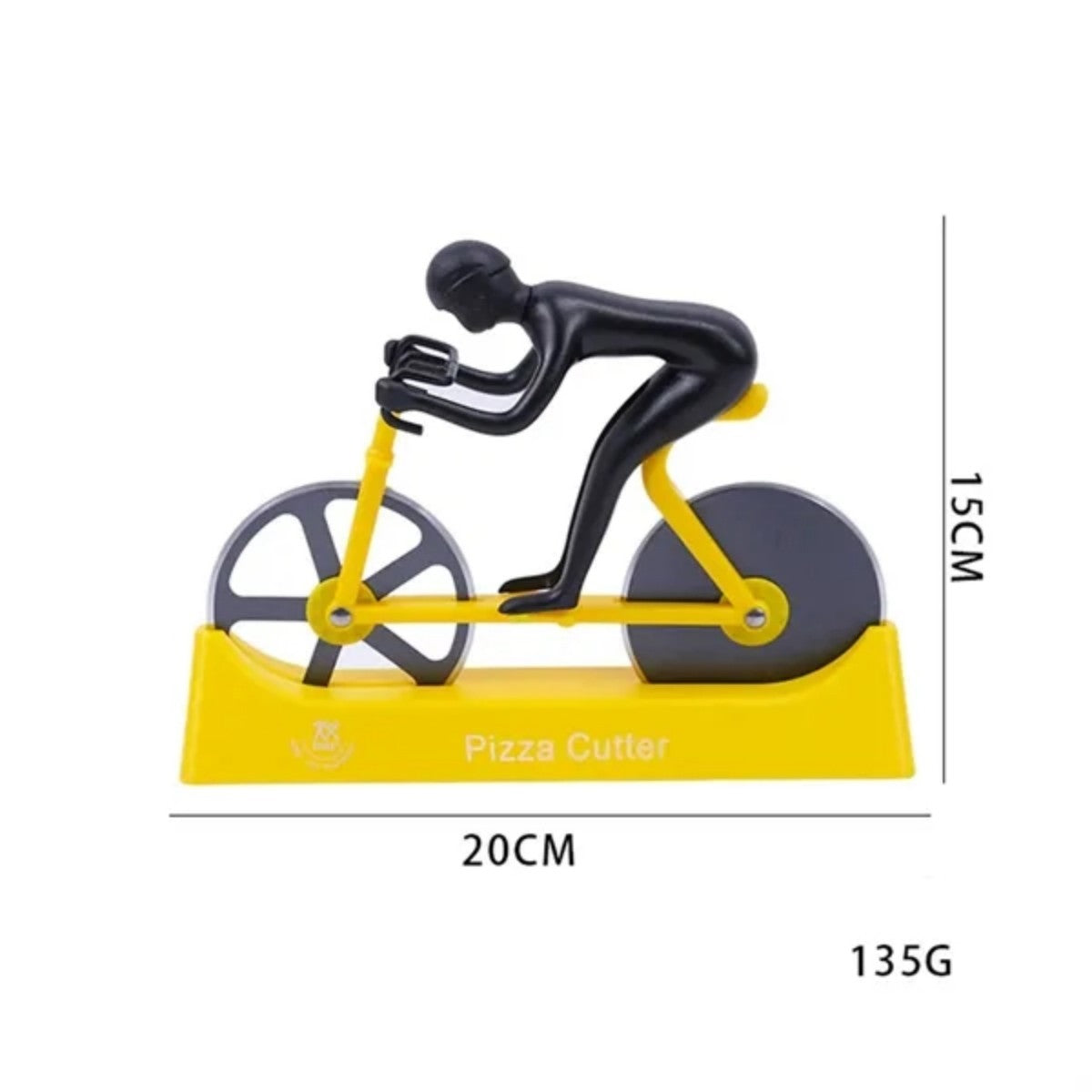 HUPSTL761 Bicycle Pizza Cutter