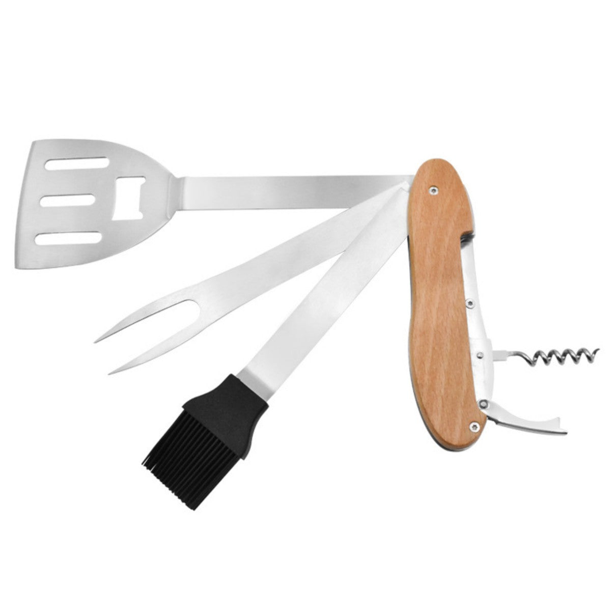HUPSTL762 5 In 1 BBQ Multitool