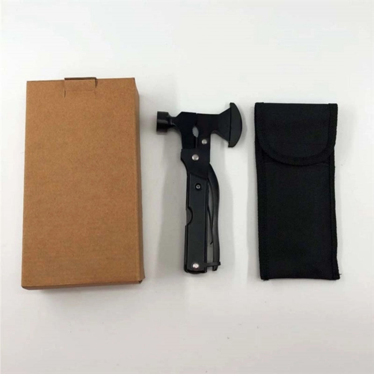 HUPSTL768 14 in 1 Multitool Hatchet Camping Axe Hammer Saw Screwdriver