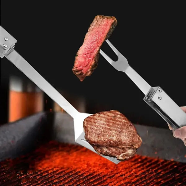 HUPSTL774 3-in-1 Folding Barbecue Tool