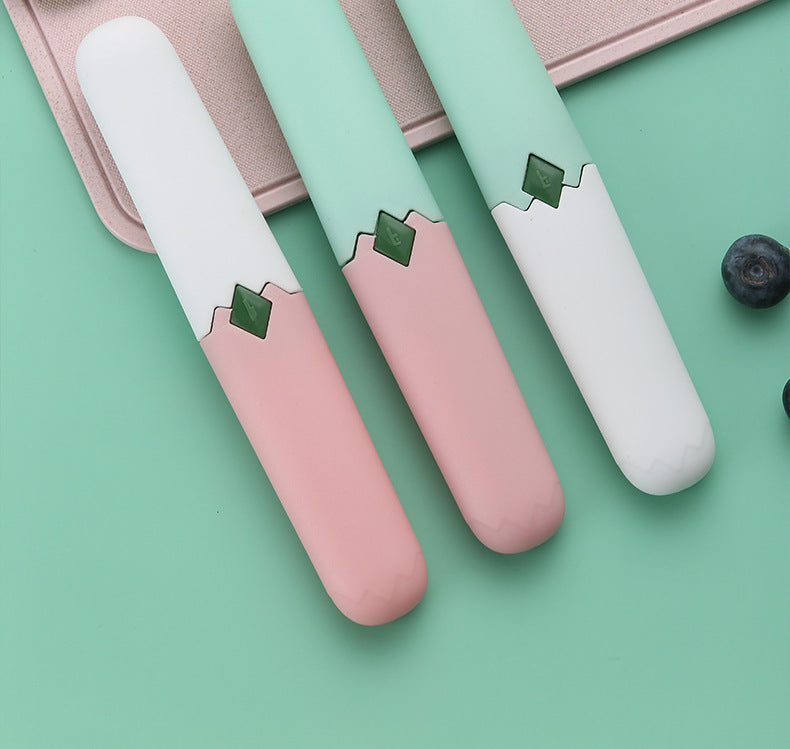 HUPSTL786 3-in-1 Portable Fruit Vegetable Knife Set