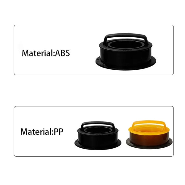 HUPSTL787 Stuffed Burger Press Patty Maker Rings Molds Kit