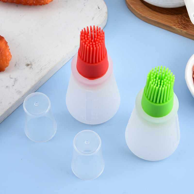 HUPSTL788 Barbecue Silicone Baking Oil Bottle and Brush