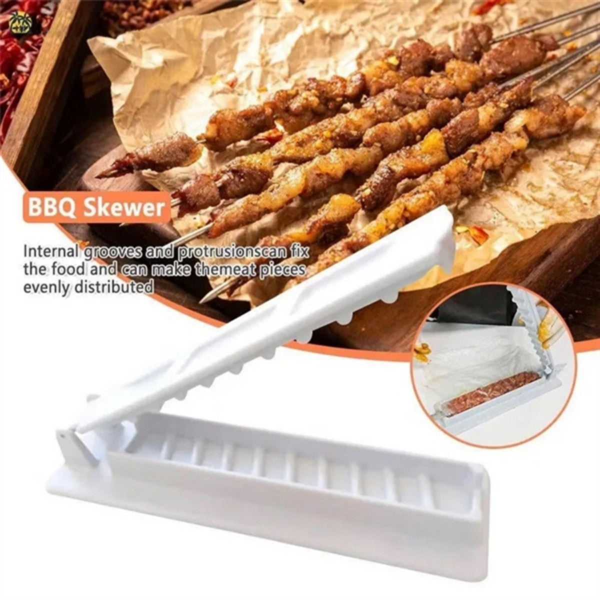 HUPSTL792 Outdoor Manual Barbecue Skewers Mould
