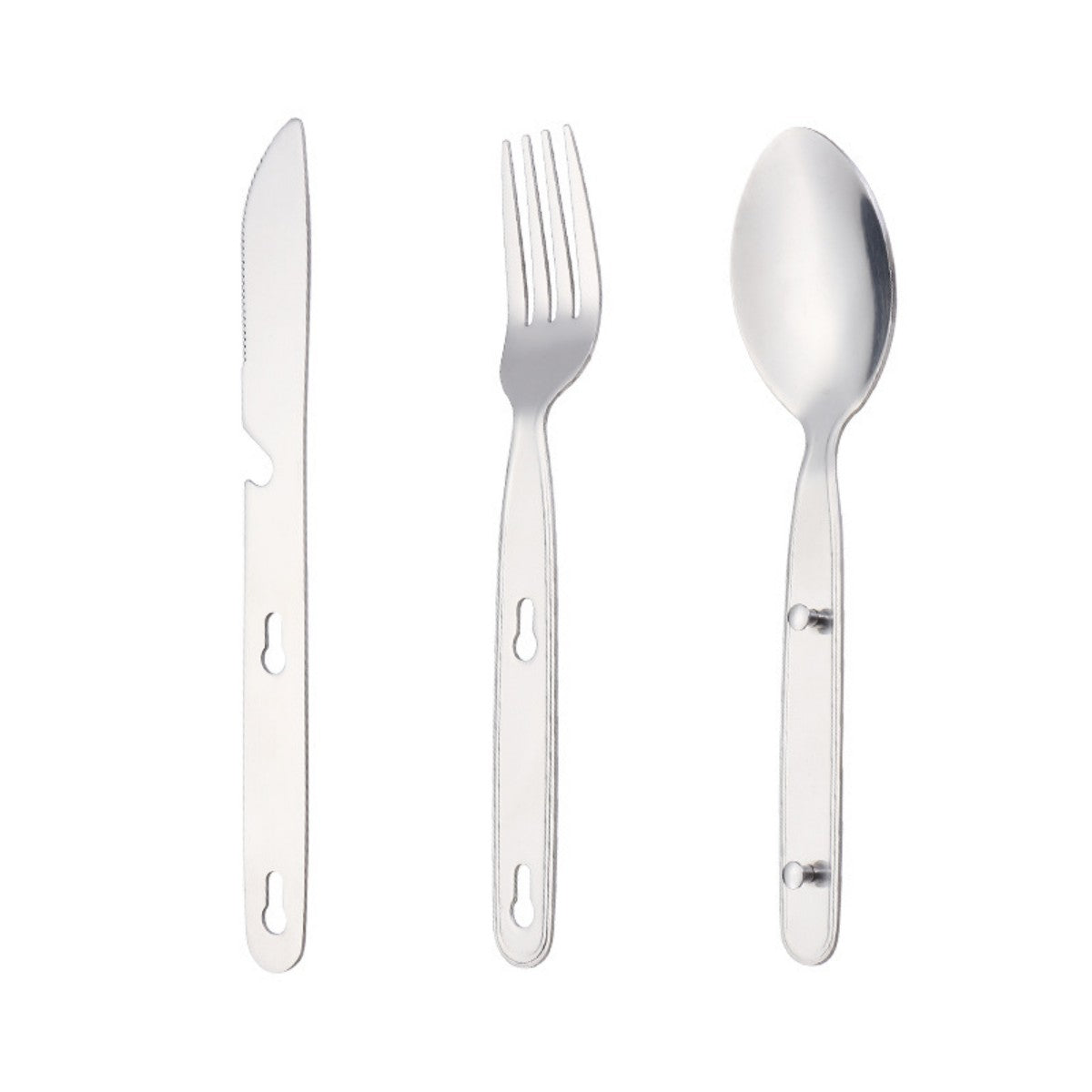 HUPSTL808 Stainless Steel Spoon Knife And Fork Utensil Set