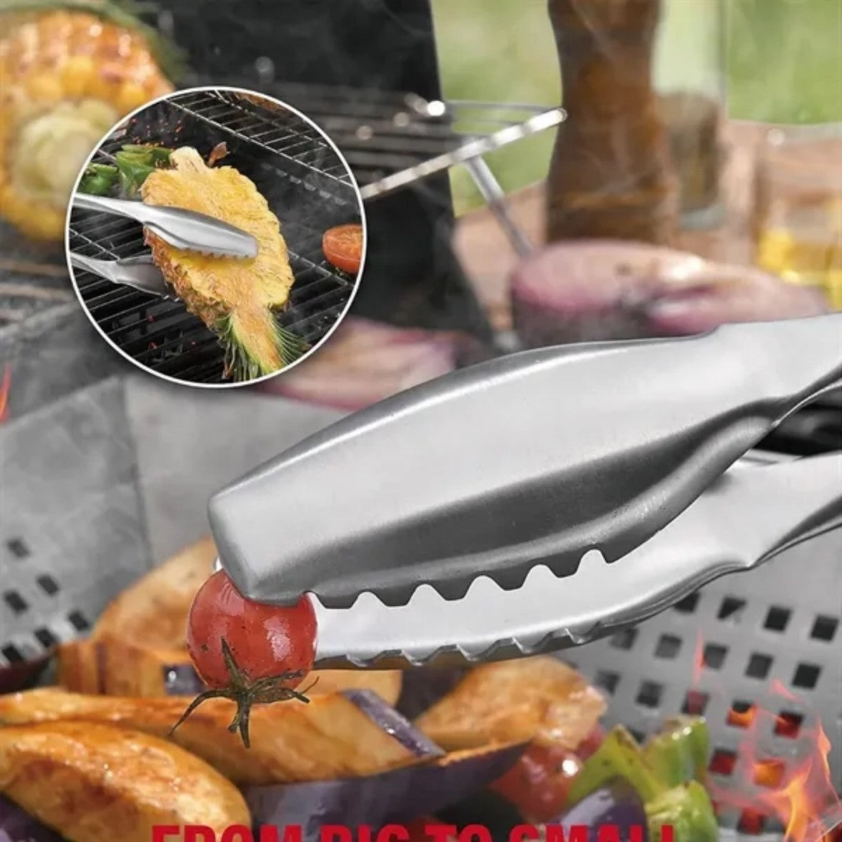 HUPSTL822 Stainless Steel BBQ Tools