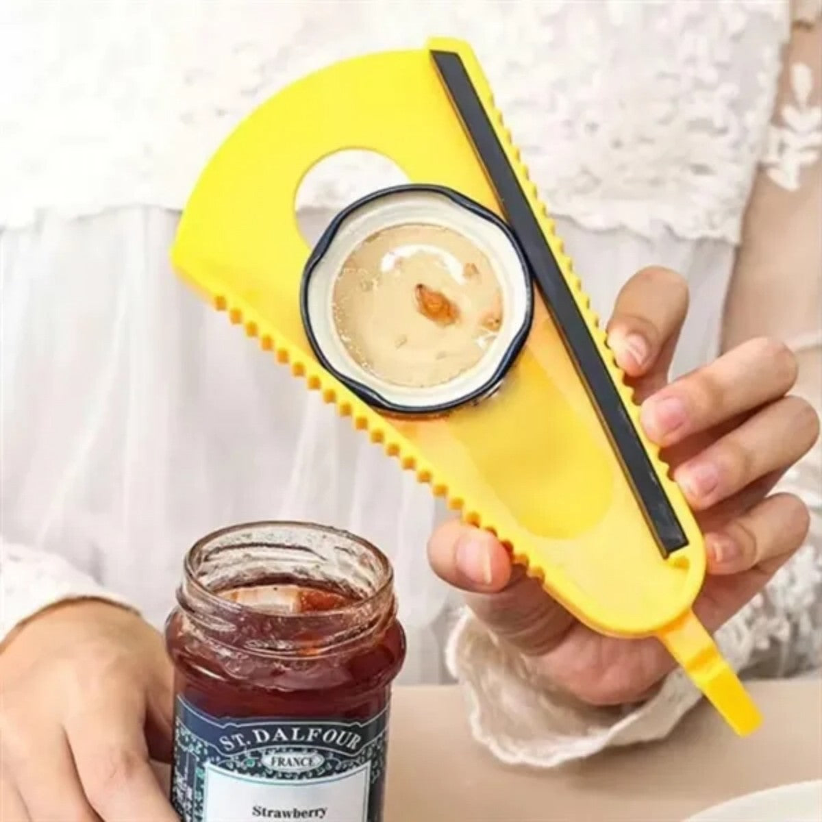 HUPSTL826 Adjustable Multifunctional Bottle Can Opener