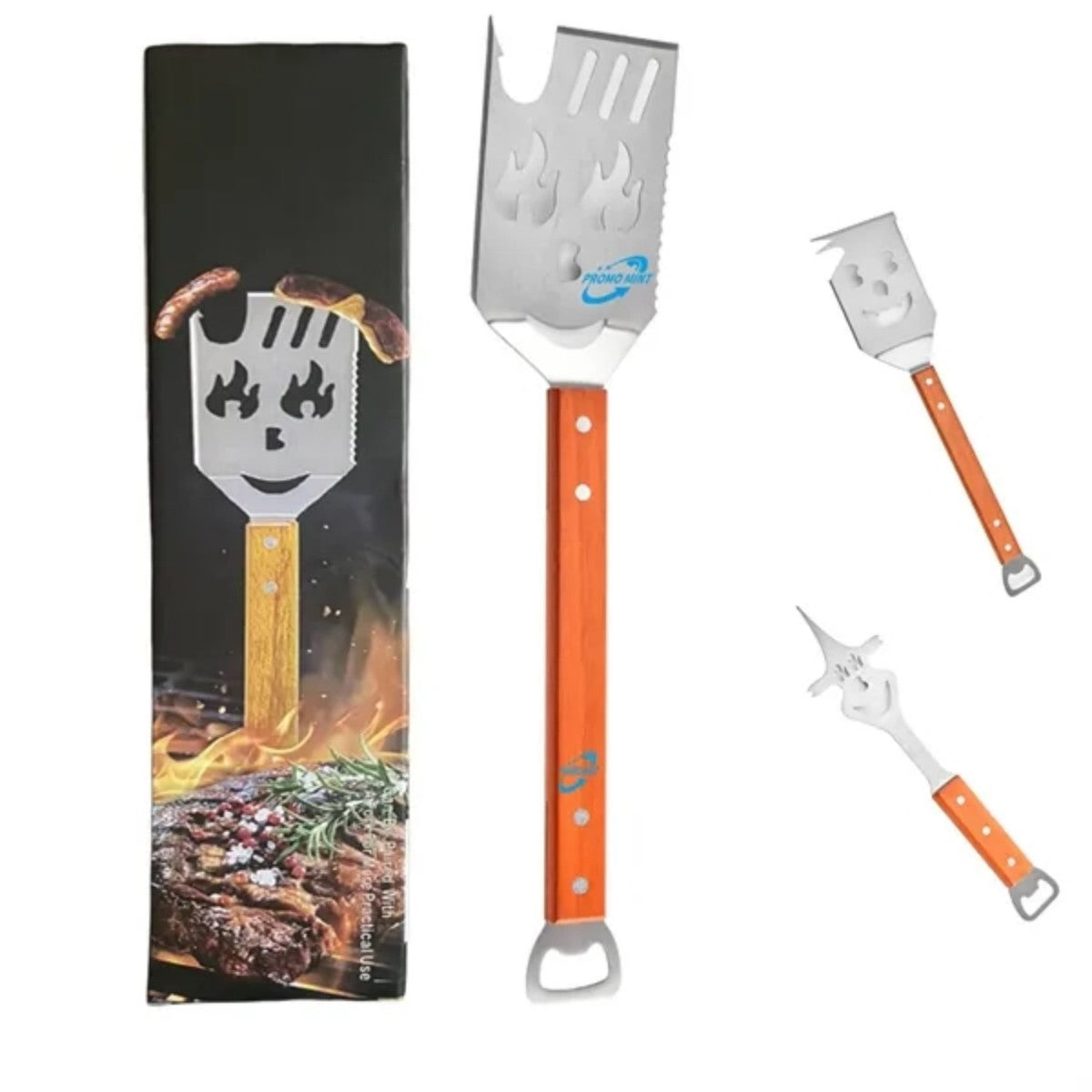 HUPSTL829 Multifunctional Outdoor Grilling Spatula Tool