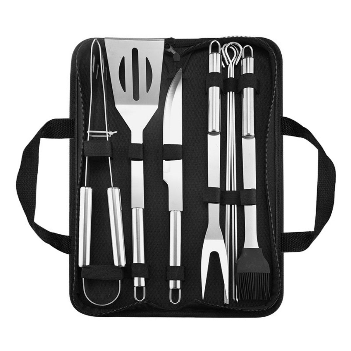 HUPSTL831 5 pieces Stainless Steel Grill Tools