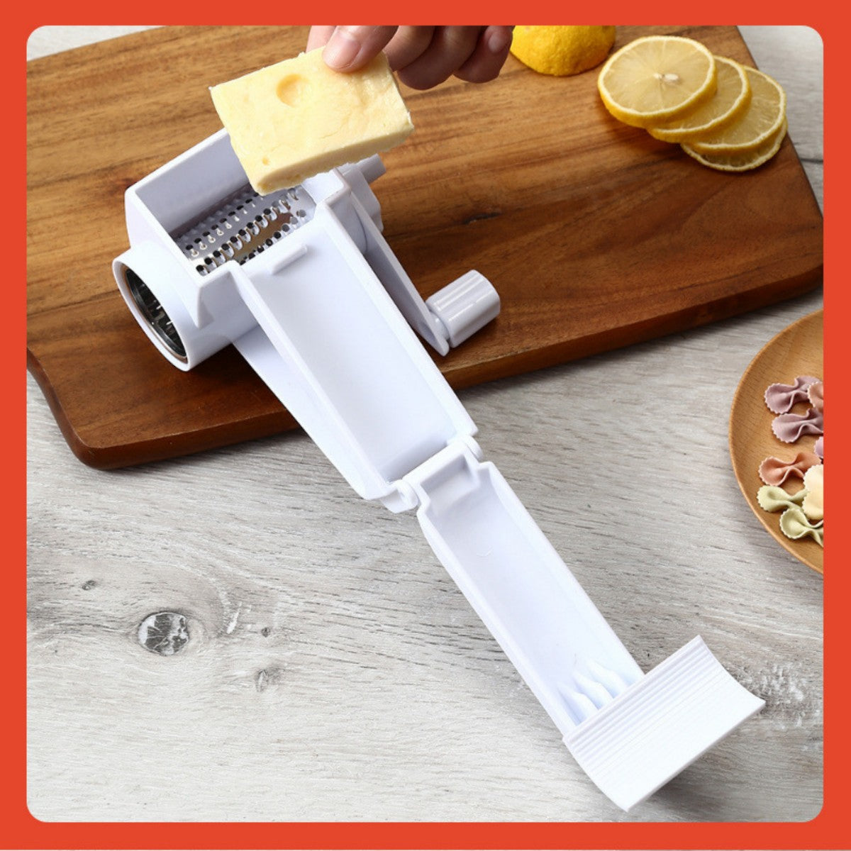 HUPSTL834 Multifunctional Cheese Grater Slicer