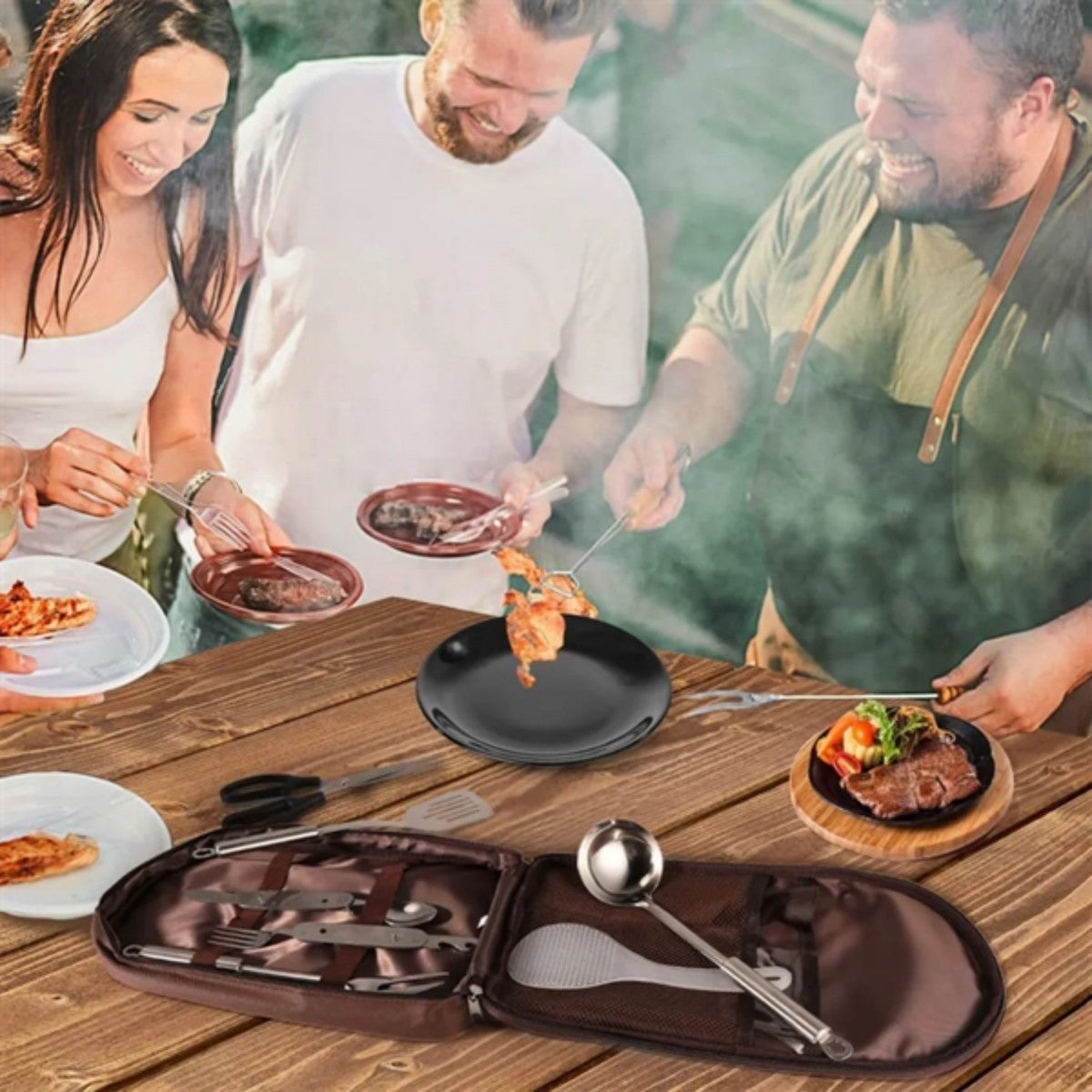 HUPSTL839 Cooking Utensils Storage Portable Pouch