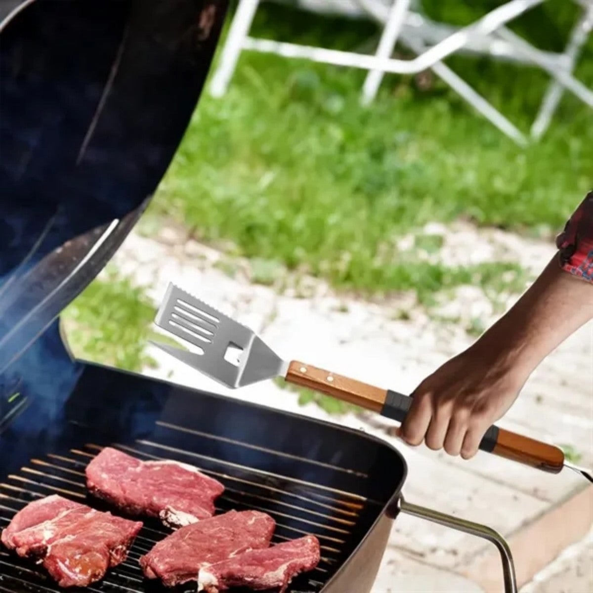 HUPSTL840 Non-Stick Grilling Tool Set