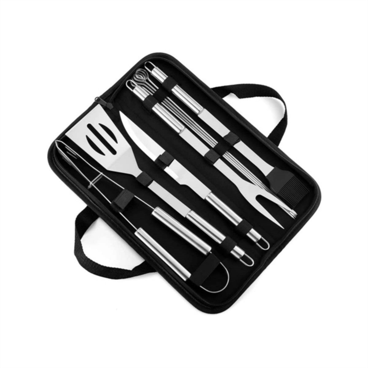 HUPSTL841 BBQ Grill Utensils Set with Case